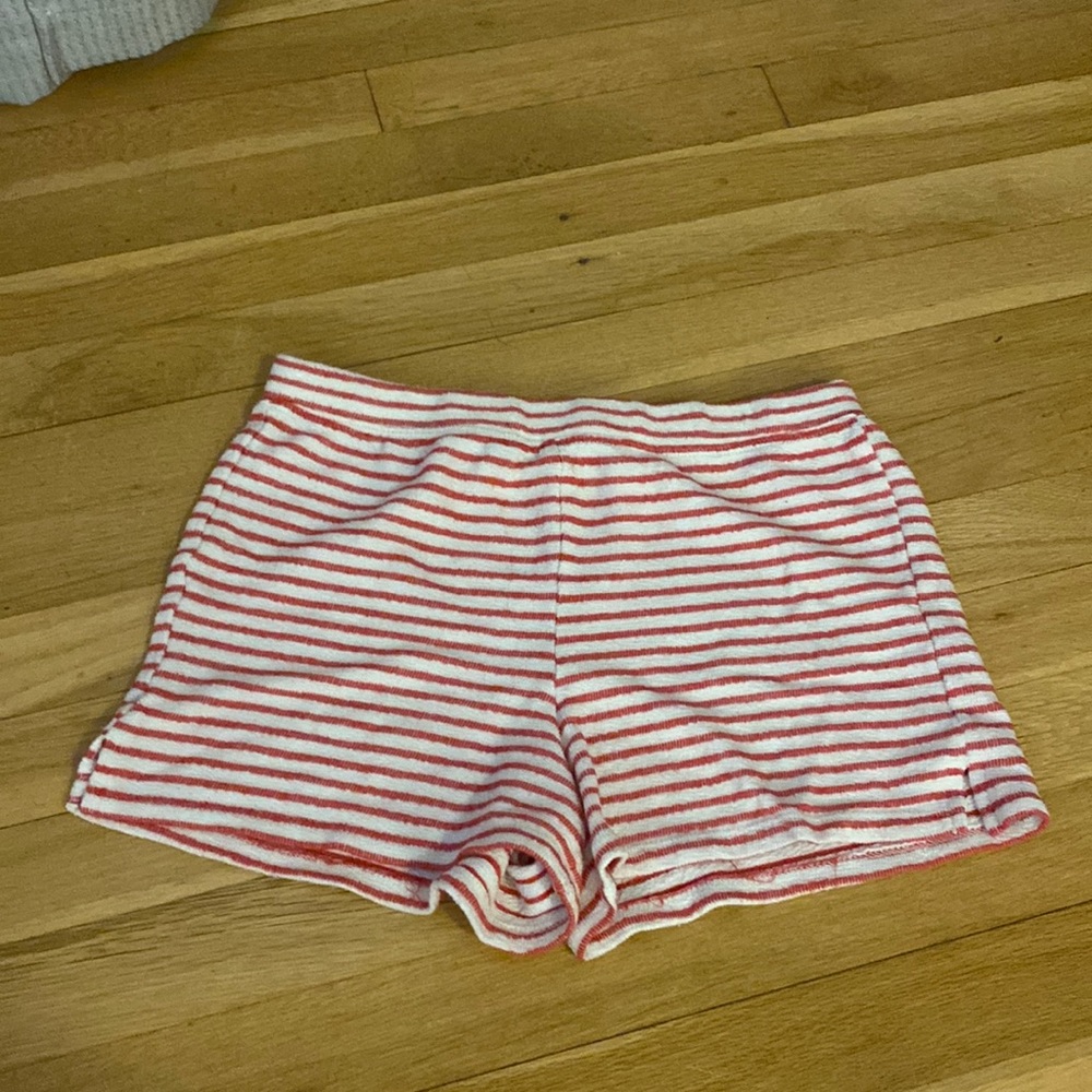 Aerie striped beach shorts
